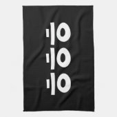 HEHEHEHE ㅎ ㅎ ㅎ koreanischen Slang Geschirrtuch (Vertikal)