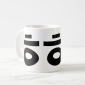 HEHEHEHE ㅎ ㅎ ㅎ koreanischen Slang Kaffeetasse (Vorderseite Links)