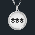 HEHEHEHE ㅎ ㅎ ㅎ koreanischen Slang Versilberte Kette<br><div class="desc">hehehe ㅎ ㅎ ist koreanisches Hangeul für lol oder hehehe/hahaha. Globe Trotters ist auf die Idiosynkratische Bildsprache aus der ganzen Welt spezialisiert. Hier finden Sie einzigartige Grußkarten,  Postkarten,  Poster,  Mousepads und mehr.</div>