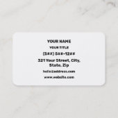 HEHEHEHE ㅎ ㅎ ㅎ koreanischen Slang Visitenkarte (Rückseite)