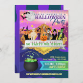 Hehlige Party Einladungen (Vorne/Hinten)