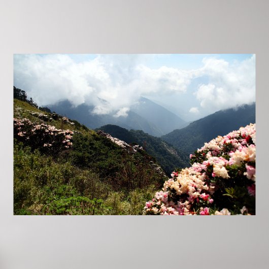 HeHuan Mountain, Taroko National Park, Taiwan © Poster (Vorne)