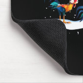 Hei Hei Chicken Christmas - Uni Mousepad (Ecke)