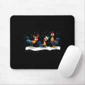 Hei Hei Chicken Christmas - Uni Mousepad (Mit Mouse)