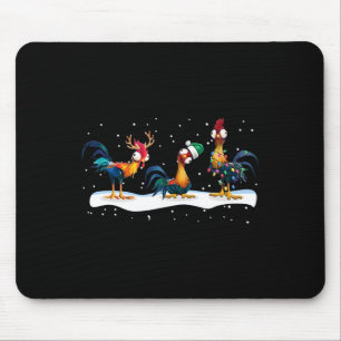 Hei Hei Chicken Christmas - Uni Mousepad