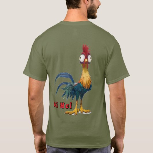 Hei Hei Chickenshirt T-Shirt (Rückseite)
