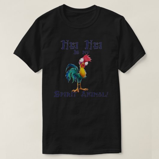 Hei Hei ist mein Spirit Animal Classic T - Shirt.p T-Shirt (Design vorne)
