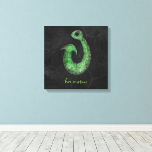 Hei matau - Leinwand (Insitu (Holzboden))
