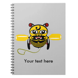 Hei Tiki Bee Toy Kiwiana Notizblock