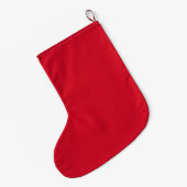 Hei Tiki Großer Weihnachtsstrumpf (Rückseite (Hängend))