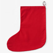 Hei Tiki Großer Weihnachtsstrumpf (Rückseite)