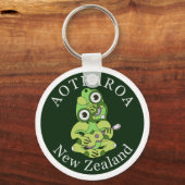 Hei Tiki New Zealand KEY RING Schlüsselanhänger (Vorderseite)