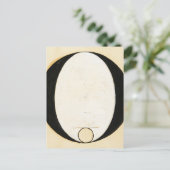 Heide, 1920 von Hilma af Klint Postkarte (Stehend Vorderseite)