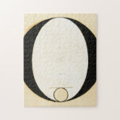 Heide, 1920 von Hilma af Klint Puzzle (Vertikal)