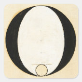 Heide, 1920 von Hilma af Klint Quadratischer Aufkleber (Vorderseite)