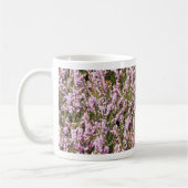 Heide-Blumen-schöne Ansicht Kaffeetasse (Links)