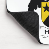 Heide-Familienwappen Mousepad (Ecke)