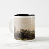 Heide John Constables | Hampstead, blickend in Zweifarbige Tasse (Vorderseite Links)