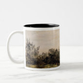 Heide John Constables | Hampstead, blickend in Zweifarbige Tasse (Links)
