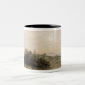 Heide John Constables | Hampstead, blickend in Zweifarbige Tasse (Mittel)