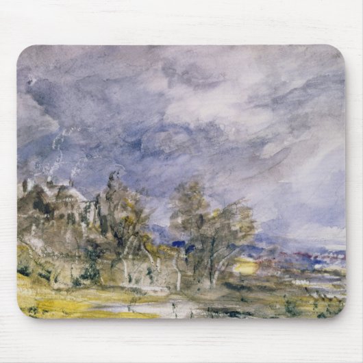 Heide John Constables | Hampstead von nahem wohlem Mousepad (Vorne)