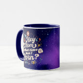 HEIDE MAMA, WIE LANGE WAR ICH GEBOREN? ASTROLOGIE TASSE (Vorderseite Links)