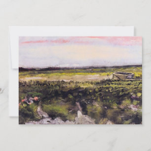 Heide mit einer Schubkarre von Vincent van Gogh