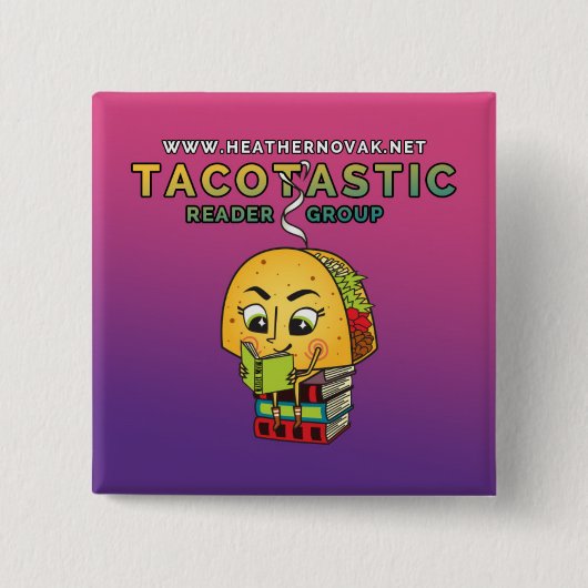 Heide Novak offizielles Leser-Button! Button (Vorderseite)