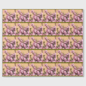Heide-Packpapier Geschenkpapier (Flach)