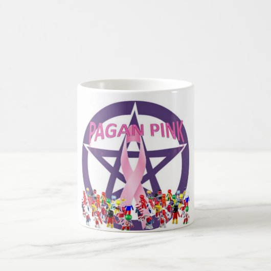 Heide-Rosa Kaffeetasse (Mittel)