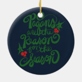 Heide sind die Jahreszeit Keramik Ornament (Hinten)