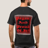 Heide und stolz darauf! T-Shirt (Rückseite)