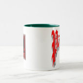 Heide und stolz darauf zweifarbige tasse (Mittel)