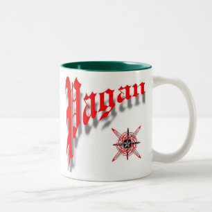 Heide und stolz darauf zweifarbige tasse