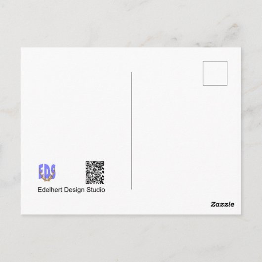 Heide und weiße gelbe Blumen DANKEN SIE Postcard Postkarte (Rückseite)