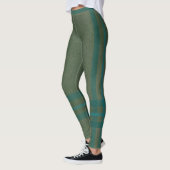Heidegrün Kariert Leggings (Links)