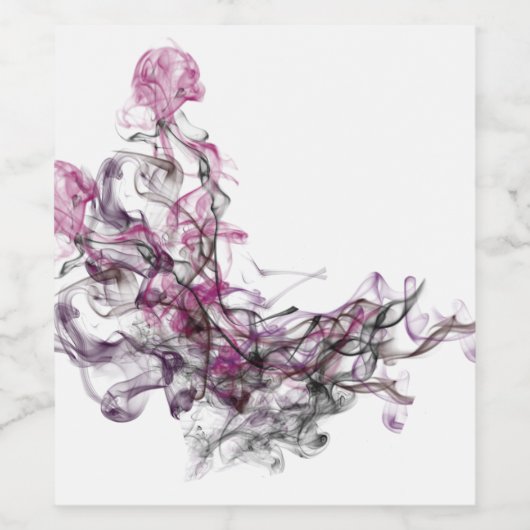 Heidelbeerabstraktion Weinetikett (Einzelnes Label)