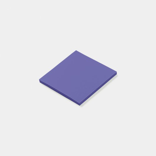 Heidelbeere (feste Farbe) Post-it Klebezettel (angewinkelt)