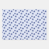 Heidelbeere Geburtstag Geschenkpapier Set (Vorderseite 3)