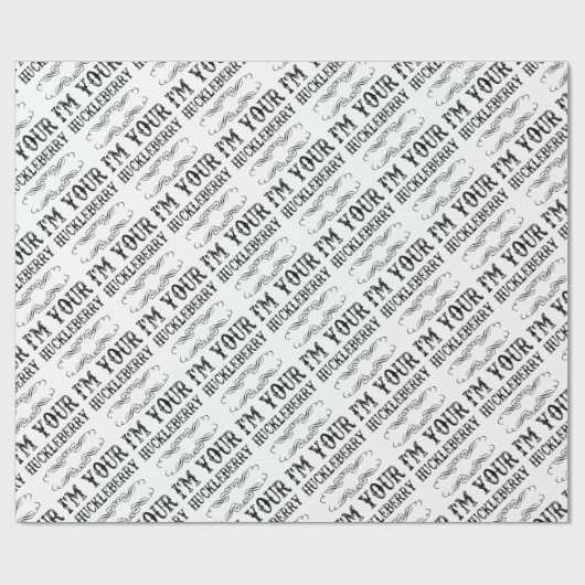 Heidelbeere Geschenkpapier (Flach)