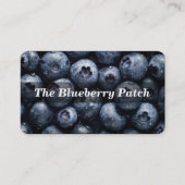 Heidelbeere/Heidelbeeren/Früchte Visitenkarte (Vorderseite)
