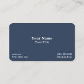 Heidelbeere/Heidelbeeren/Früchte Visitenkarte (Rückseite)