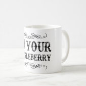 Heidelbeere Kaffeetasse (VorderseiteRechts)