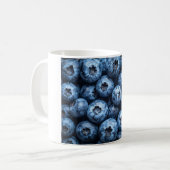 Heidelbeere Kaffeetasse (Vorderseite Links)