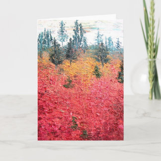 Heidelbeere u. Kiefer Karte