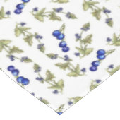 Heidelbeeren auf Weindecke Tischdecke (Schrägansicht)