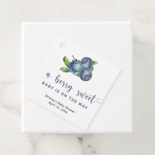 Heidelbeeren Geschenkanhänger (Beispiel)