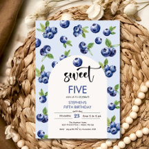 Heidelbeeren-Kindergeburtstag