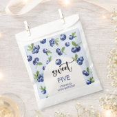 Heidelbeeren-Kindergeburtstag Geschenktütchen (Ausgeschnitten)