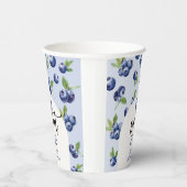 Heidelbeeren-Kindergeburtstag Pappbecher (Rechts)